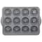 12-Cavity Metal-Reinforced Silicone Mini Donut Pan by Makery®